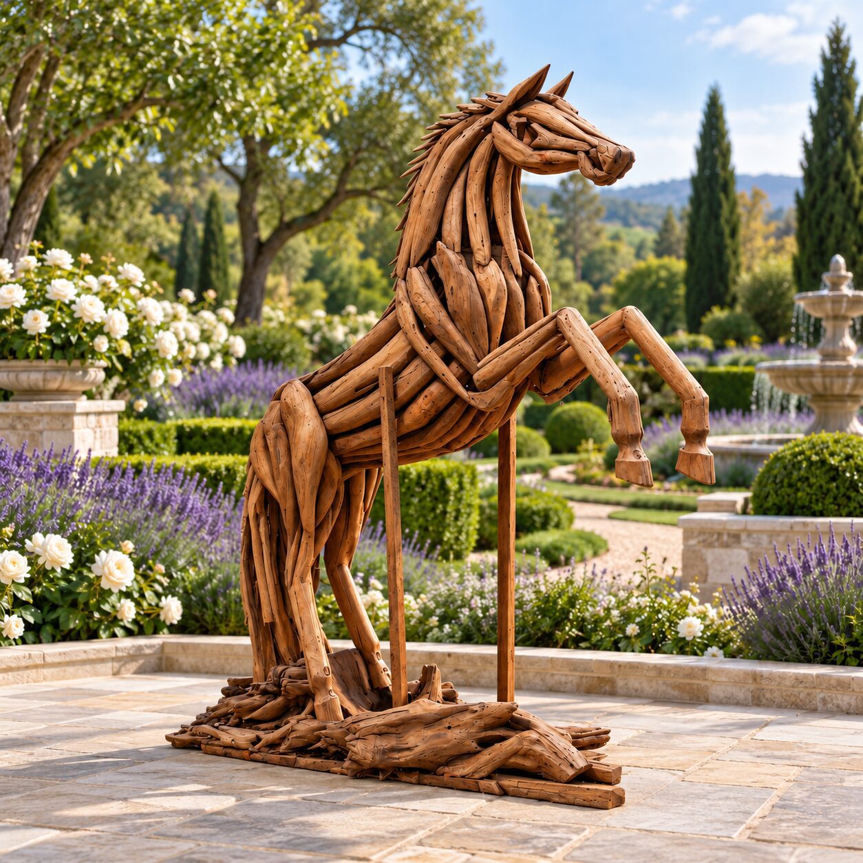 Jumping Horse Decoration Large