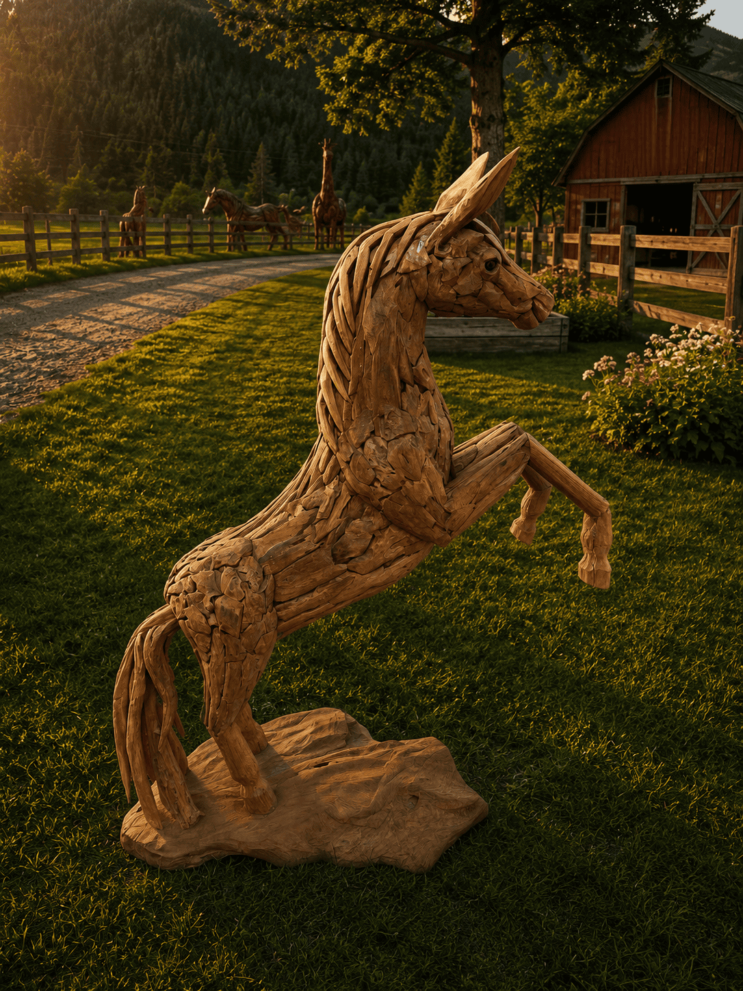 Jumping Horse Decoration Small - Image 2