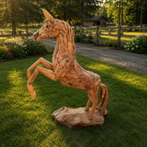Jumping Horse Decoration Small