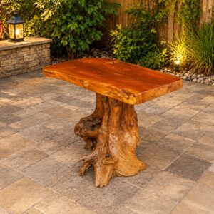 Lacquered Finish Coffee Table
