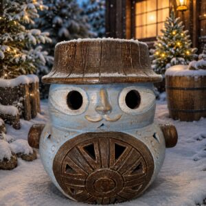Snowman Figurine