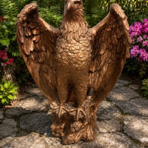 Gold Eagle Sculpture