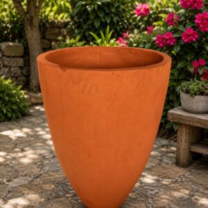 Big Orange Planting Pot