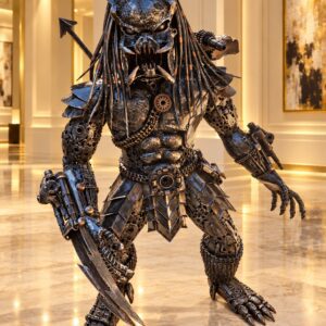 Small Predator Metal Sculpture